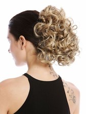 Haarteil Zopf Pferdeschwanz kurz voluminös lockig Locken Blond