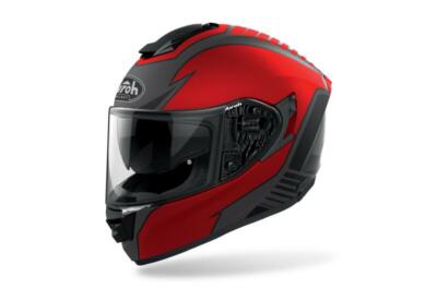 Full Face Fiber Helmet Airoh St 501 Type Red Matte Size L
