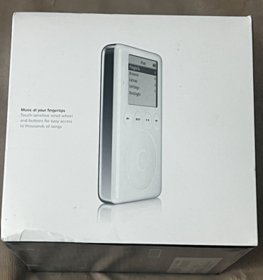 Apple iPod classic 3rd Generation White (40 GB) for sale online