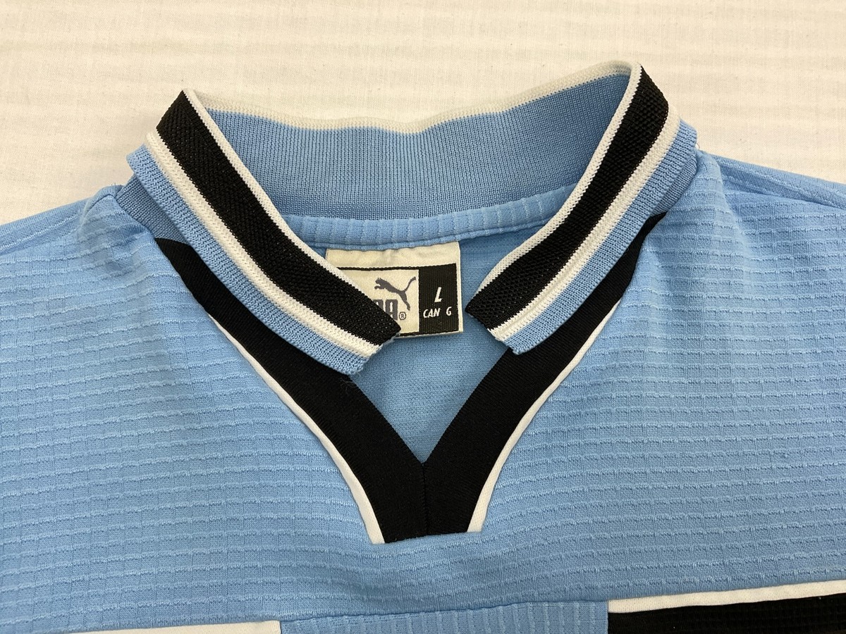 ラツィオ サラス 9番 サッカーユニフォーム　古着ヴィンテージサイズXL Puma SALAS #9 Lazio 1998 1999 VINTAGE Home Football Shirt