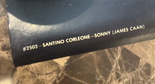 Vintage Original 1972 Godfather Sonny Corleone James Caan Poster - Sealed NOS - Picture 3 of 4