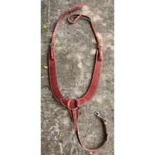 New Smaller Western Herman Oak Harness Leather Pulling Breast Collar