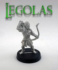 Lord Of The Rings Fellowship Legolas Mini Metal Elf Figure New LOTR Miniature