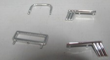 "NEW" DASH HOT ROD 4 CHROME PIECES WINDOW,ROLL BAR AND 2 SIDE PIPES