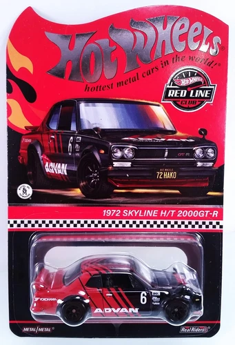 2024 Hot Wheels Red Line Club RLC 1972 Skyline H/T 2000GT-R ADVAN
