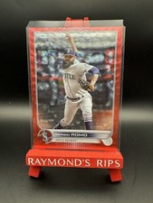 2022 Update Base Red Foilboard #US322 Sergio Romo /199 - Seattle Mariners