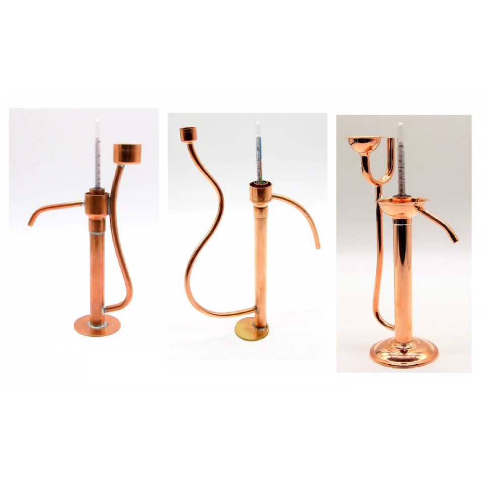 ALCOFERMBREW Récepteur et alcoomètre 100% - Perroquet en Cuivre, Perroquet de Distillation