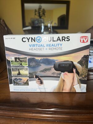 CYNOCULARS Virtual Reality Headset & Remote - As Seen On TV