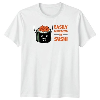 Leicht abgelenkt von Sushi T-Shirt Sushi Essen Geburtstag Geschenk für Sie und Ihn