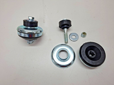MOTORLAGER / MOTORGUMMIS  für Flathead Ford, Hot Rod , universal rund, JO204
