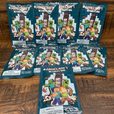 Minecraft Activity Bag Kids OS 9-Pack Party Favors