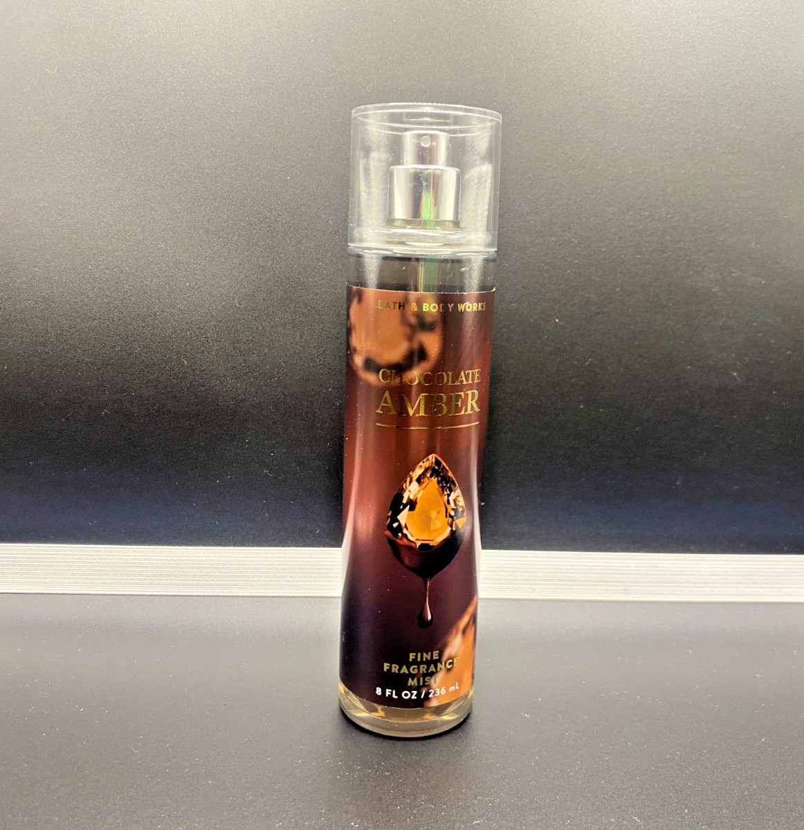 Bath and Body Works CHOCOLATE AMBER FINE FRAGRANCE MIST 8 FL OZ