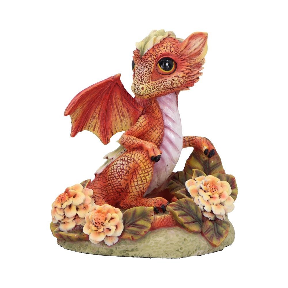 Figurine petit dragon et fleurs pour créer une ambiance zen au salon