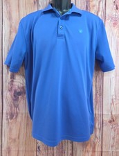 Ariat Mens TEK Heat Series Short Sleeve Polo Medium