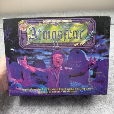 Atmosfear II 2 Spears Spiele Retro Horror VHS Brettspiel 1992 komplett