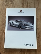 2000 Porsche Carrera GT Brochure