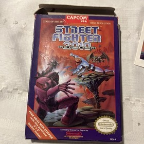 Street Fighter 2010 Nintendo NES Complete CIB with Inserts Cleaned Tested