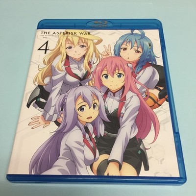 The Asterisk War Volume 4 Blu-Ray English Dub/Sub Aniplex Set Part
