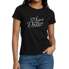 Heart Line Dance Frauen T-Shirt