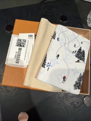 NWT Louis Vuitton Pocket Organizer Ski White/ Men's Card Holder | eBay