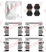 Quick Brake ZubehöRsatz Scheibenbremsbelag FüR Hyundai Tucson NX4A NX4E 1.6