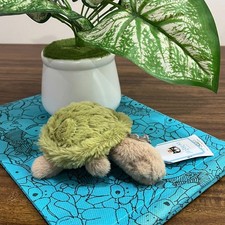 Jellycat Timmy Turtle Bag Charm Cute Soft Plush Keychain Toy Accessory NWT