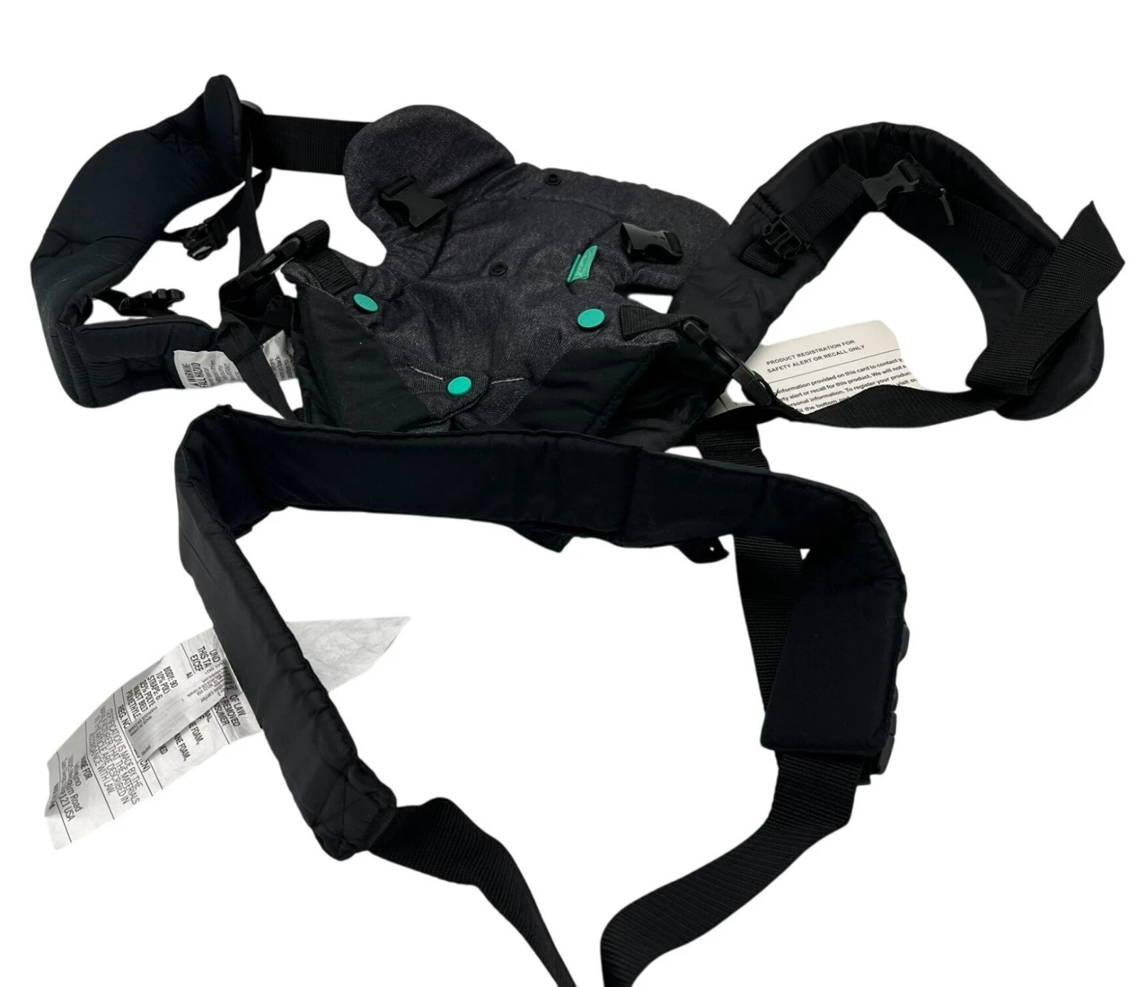 NEW Infantino Flip Advanced 4-In-1 Convertible Baby Carrier Black Travel Outdoor