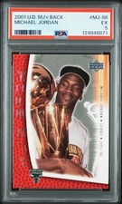 2001 UPPER DECK MJ'S BACK #MJ-88 MICHAEL JORDAN PSA 5