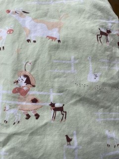 Munki Munki Womens Sz M Farm Cow Lamb Duck Pig 2 Piece Pajama Set Sleepwear