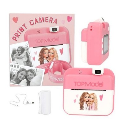 TopModel Print Camera rosa Digitalkamera