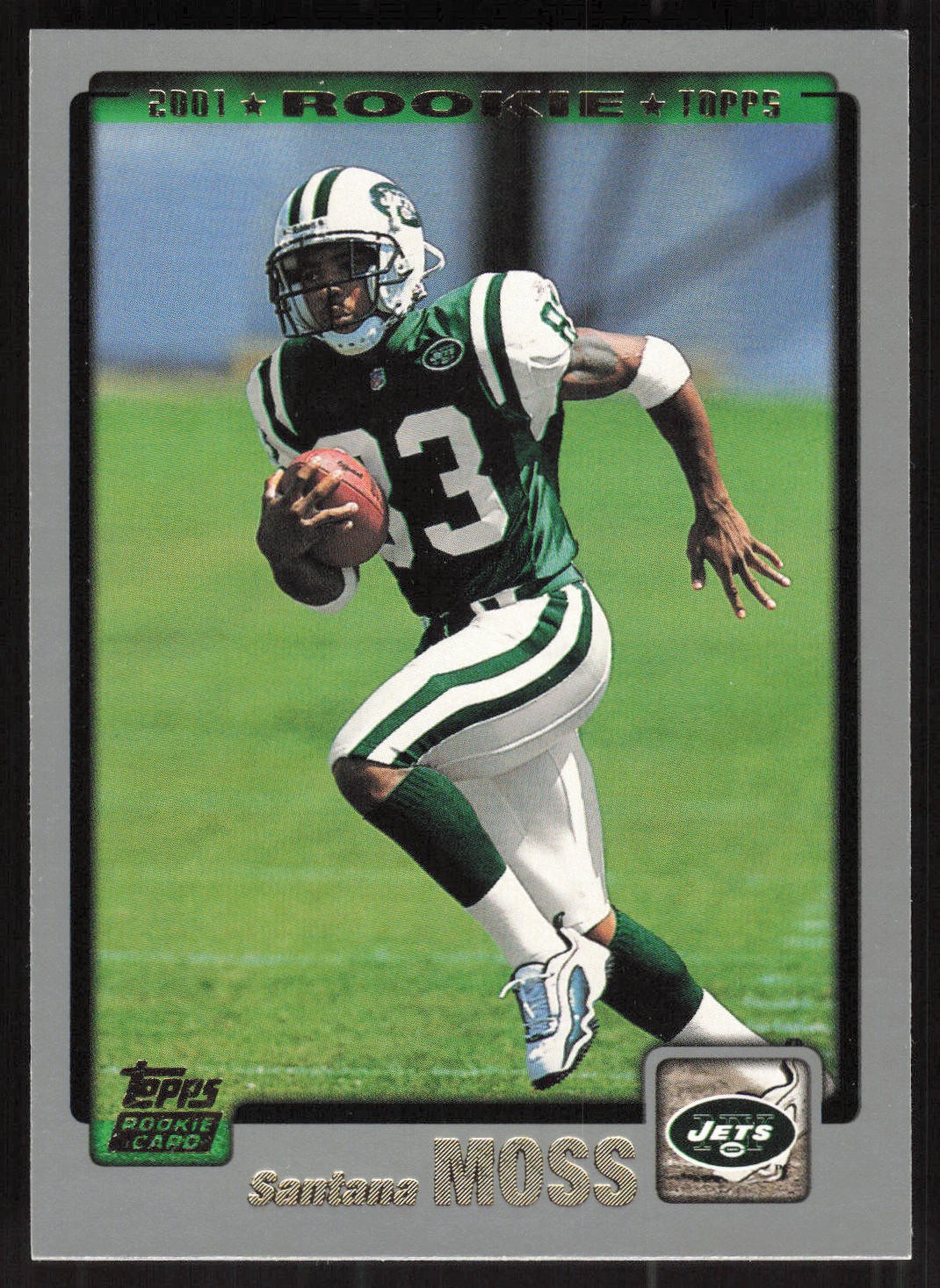 Santana Moss Topps #330 Base