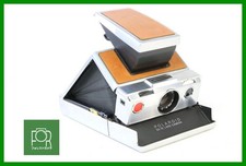 POLAROID SX-70 Brown, film loaded and shutter confirmed, 9648