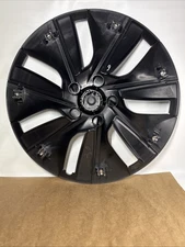 Genuine Tesla Model Y 20” Gemini Aero Wheel Cover Hubcap 1044235-00-C Gray Black thumbnail 3