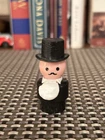 VINTAGE Fisher Price Little People Western Town Mayor Black Top Hat Ringmaster