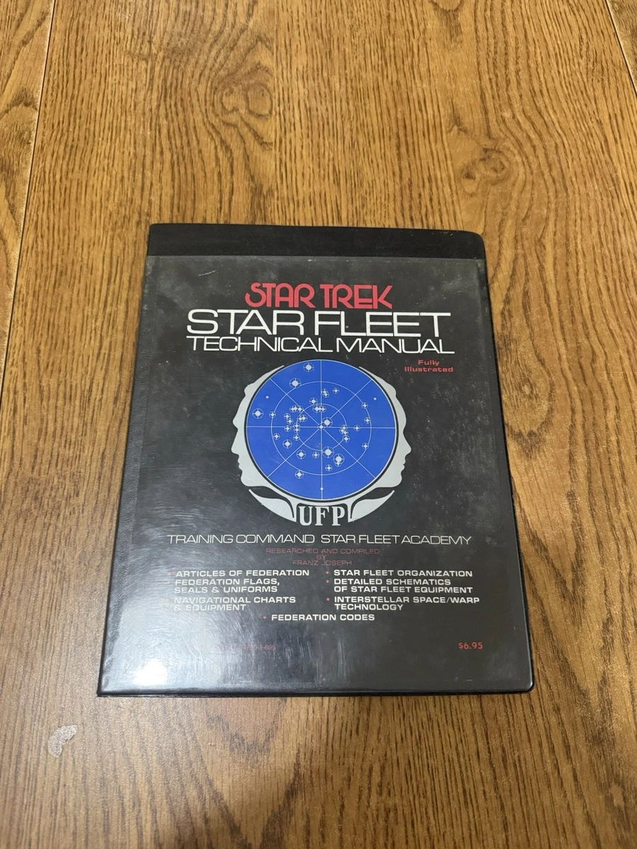 star trek technical manual products for sale | eBay