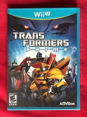 Transformers Prime (Nintendo Wii U, 2012). New Sealed. Ships In A Box 