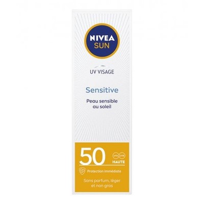 Nivea Sun Facial Sensitive LSF50 50ml