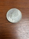 WWII ERA 1944 CURACAO 2 1/2 GULDEN Silver Coin QUEEN WILHEMINA .5787 ASW — photo 4