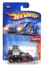 2004 Hot Wheels #96 First Editions 96/100 TOONED SIXY BEAST Purple w/Chrome 5 Sp
