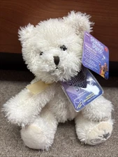 Russ Berrie Shining Stars Cream Bear Brand New With Sealed Code SMOKE FREE HOME