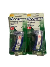Lot 2x Nicorette Mini Lozenges Mint - Stop Smoking Aid 4mg 20 Pack X2 - 9/26
