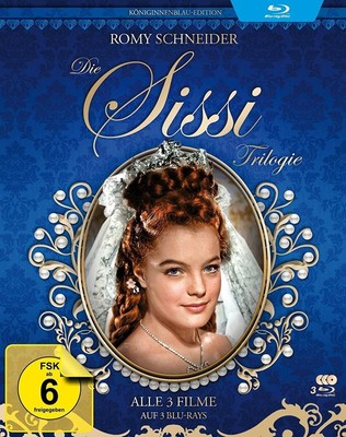 Sissi Trilogie - Königinnenblau-Edition - Filmjuwelen (Blu-ray) (UK IMPORT)