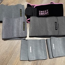 Pasek do trymera talii dla kobiet Sweat Talia Uda Zestaw 6 przedmiotów