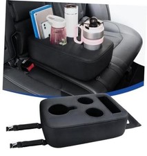Upgraded Car Cup Holder with Dual Secure Strap Back Seat Cup Dual Secure Straps