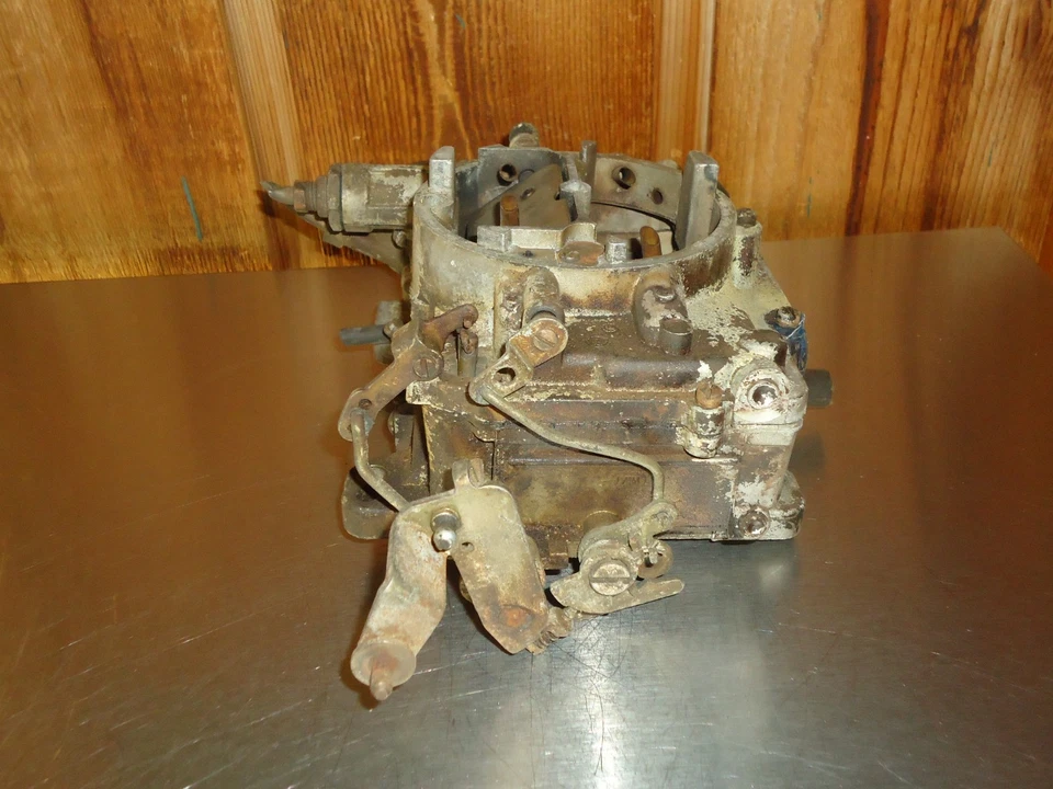 Carter AFB 4-Barrel Carburetor Carb 4331s D7C 1967 Buick Skylark 340 V-8 - Image 2 of 4