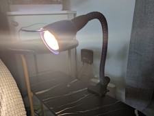 Vintage IKEA "Robin" verstellbare Klemmlampe — blau • Modell 17254