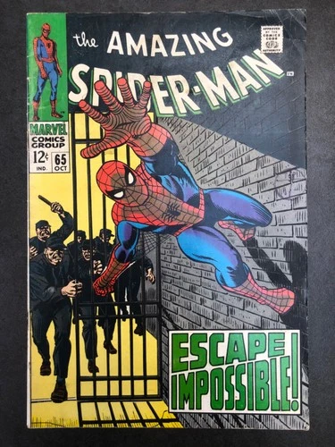 AMAZING SPIDER-MAN 65 (1968) - FN- (5.5) - FREE POSTAGE