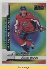 2017-18 O-Pee-Chee Platinum Rainbow Color Wheel Christian Djoos #188 READ 8tn