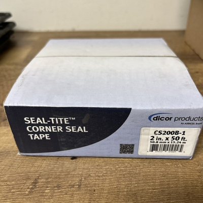 #ad Dicor CS200B 1 Seal Tite Corner Seal RV Roof Repair Tape 2quot;x50#x27; Roll Gray $19.00