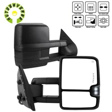 Power Heated Tow Mirrors for 2007- 2013 Sierra Silverado 1500 2500/3500HD Signal